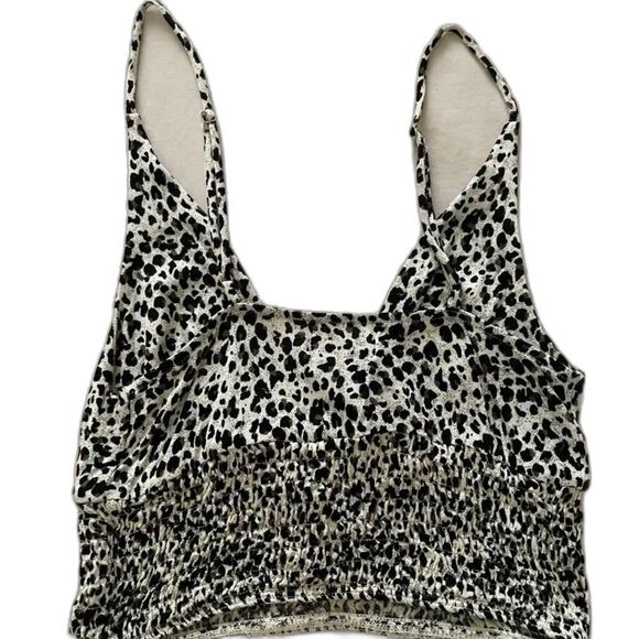URBAN OUTFITTERS Jolie Cheetah Leopard Cutout Cami Top Womens Medium - Picture 12 of 15